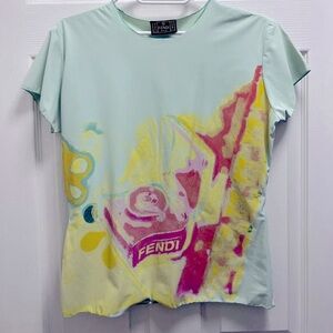 Vintage Fendi record played top